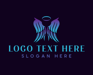 Angel Wings Heaven Logo