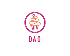 Sweet - Modern Cupcake Desert logo design