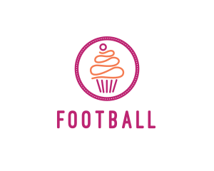 Retail - Modern Cupcake Desert logo design