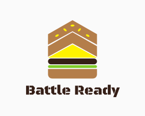 Infantry - Sergeant Rank Burger logo design