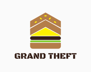 Eatery - Sergeant Rank Burger logo design