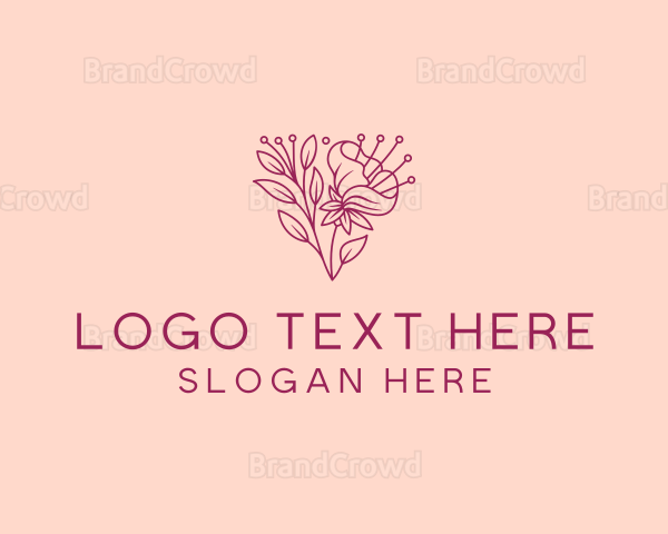 Daffodil Flower Blooming Logo