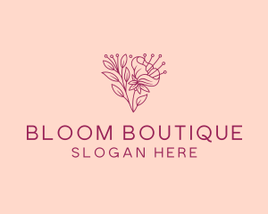 Bloom - Daffodil Flower Blooming logo design