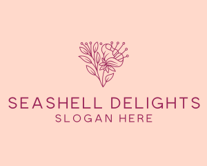 Daffodil Flower Garden logo design