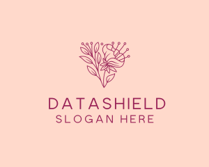 Petals - Daffodil Flower Blooming logo design