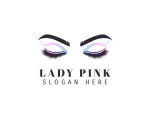 Eyeshadow - Beauty Eyelashes Salon logo design
