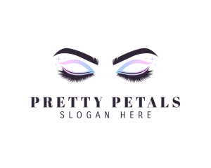 Beauty Eyelashes Salon logo design