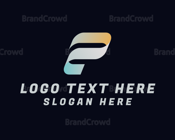 Modern Business Tech Letter P Logo