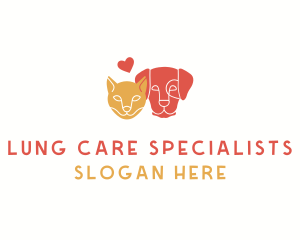 Cat Dog Care  logo design