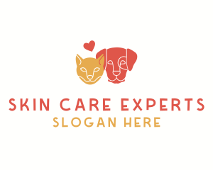 Cat Dog Care  logo design