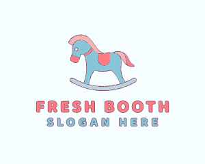 Booth - Nursery Horse Toy logo design