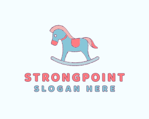 Child - Nursery Horse Toy logo design