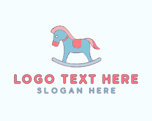 Booth - Nursery Horse Toy logo design