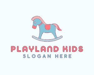 Nursery Horse Toy logo design