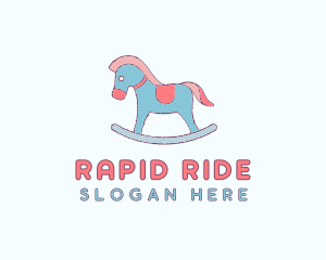 Nursery Horse Toy logo design