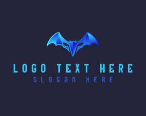 Vampire - Superhero Bat Mask logo design