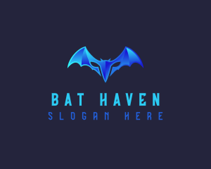Bat - Superhero Bat Mask logo design