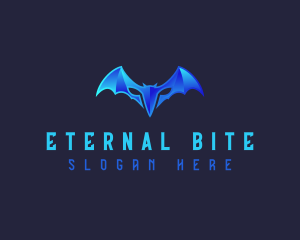 Vampire - Superhero Bat Mask logo design