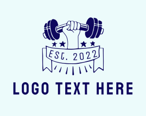 Fit - Fitness Gym Powerlifter logo design