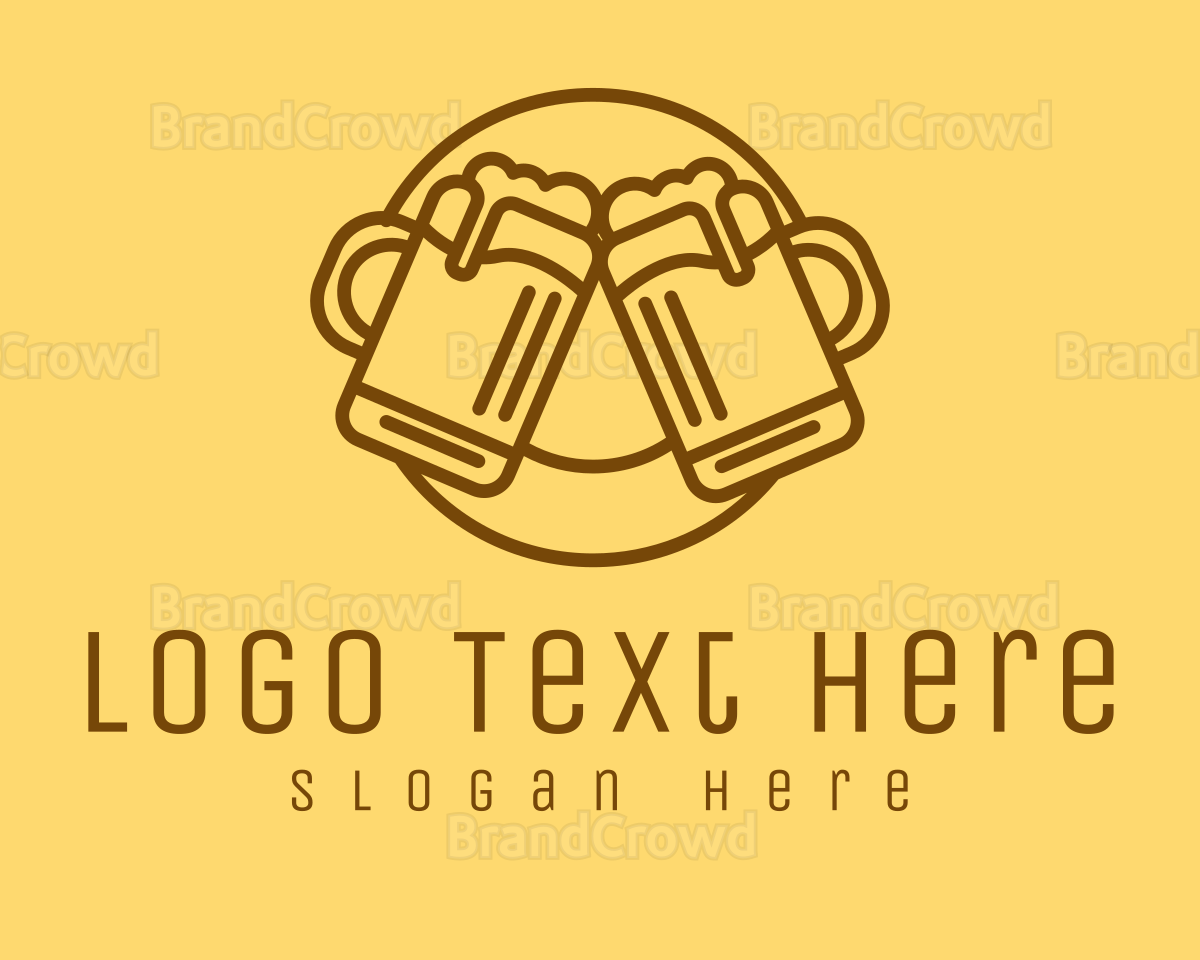 Beer Mug Cheers Logo | BrandCrowd Logo Maker