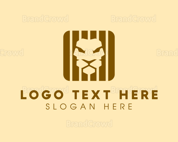 Lion Face App Logo