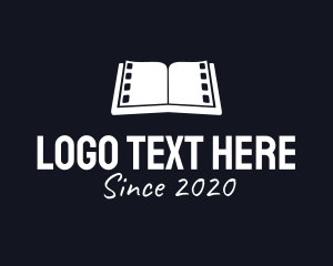 Scriptwriter - Movie Book Manual logo design