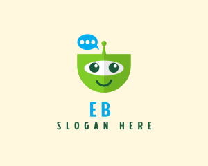 Internet - Chat Bot Tech logo design