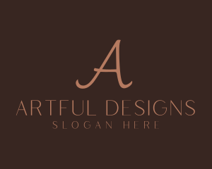 Luxury Script Business logo design