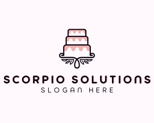 Pastry Cake Dessert Logo