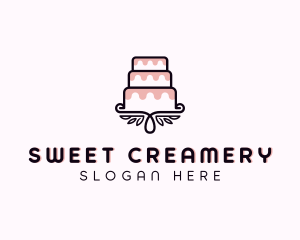 Pastry Cake Dessert Logo