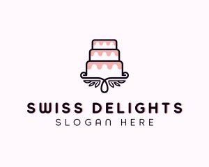 Pastry Cake Dessert Logo