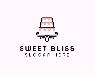 Pastry Cake Dessert logo design