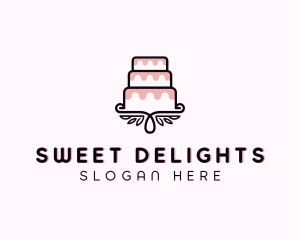 Pastry Cake Dessert logo design