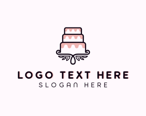 Pastry Cake Dessert Logo