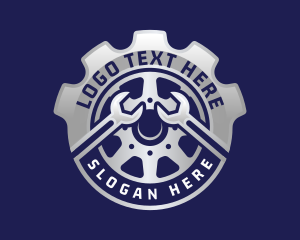Reparation - Wrench Tire Repair logo design