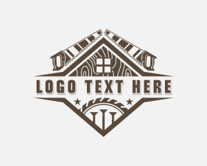 Craft - Handsaw Carpenter Repair logo design