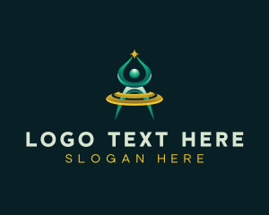 Non Profit - Human Career Leadership logo design