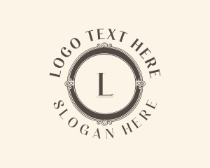 Luxury - Elegant Wedding Styling logo design