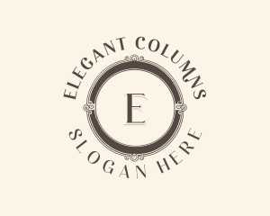 Elegant Wedding Styling logo design