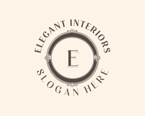 Elegant Wedding Styling logo design