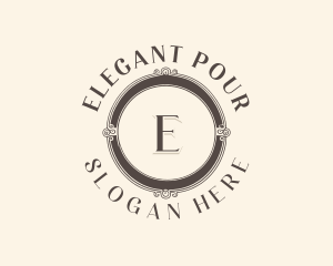 Elegant Wedding Styling logo design