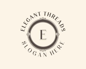 Elegant Wedding Styling logo design