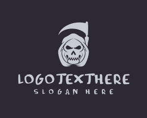 Death - Skull Death Creature logo design