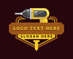 Industrial - Industrial Drill Tool logo design