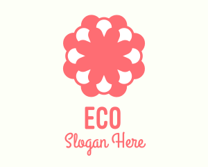 Beauty Shop - Pink Flower Florist logo design
