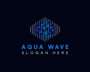 Startup Business Wave logo design