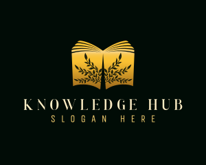 Learning - Tree Learning Library logo design