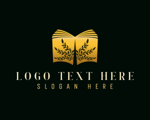 Bookstore - Tree Learning Library logo design