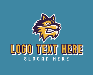 Coyote - Fox Gaming Animal logo design