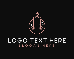 Interior Designer - Decoration Candle Maker logo design